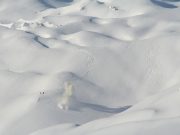 Zug von Schneemassen erfasst: Mehrere Verletzte