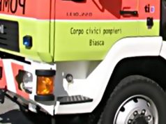 Giornico, incendio con sgombero forzato a Bodio: nessun ferito