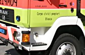 Giornico, incendio con sgombero forzato a Bodio: nessun ferito