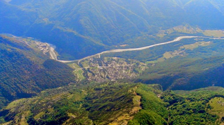 Maggia, investimento decennale sul bosco di protezione ad Aurigeno