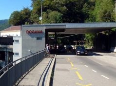 Brissago: piccola frana a fianco del cippo confinario, soli danni materiali