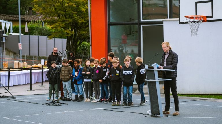 Lugano, prima pietra alla futura scuola dell’infanzia di Sonvico