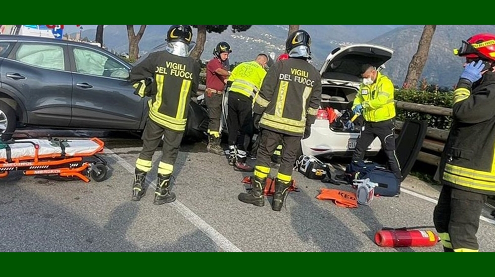 San Siro (Como): schianto tra due auto, almeno un ticinese tra i feriti