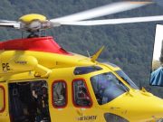 Biandronno (Varese): motociclista cade, grave trauma cranico