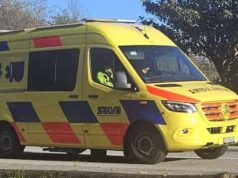 Moto si abbatte sull’asfalto della A13 a Gordola, 61enne in ospedale