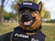 Einbrecher durch Diensthund gestellt und festgenommen