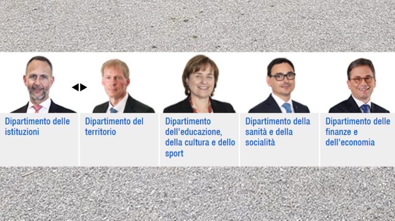 Governo, si cambia: Norman Gobbi al Territorio, Claudio Zali alle Istituzioni