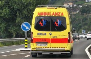 Gambarogno, tamponamento multiplo in zona Quartino: un ferito