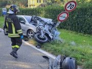 Binago (Como): impatto auto-moto sulla “Briantea”, muore un 61enne