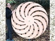 Bioggio, sul sentiero tra Aranno ed Agno un’installazione che… ispira