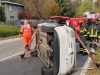 Olgiate Comasco (Como): auto ruote all’aria, quasi illesa la conducente