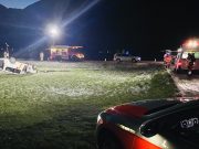 San Vittore, veicolo va fuori strada e poi si ribalta: automobilista ferito