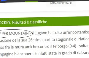 Colpo di stiletto / Partita a Zugo, cronista inviato sui monti del Colorado