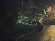 Besozzo (Varese): auto contro un muro, tre 21enni coinvolti, due i feriti