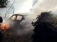 Erba (Como): auto si schianta e va a fuoco, ferito (ma salvo) il conducente