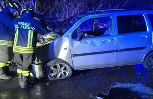 Cunardo (Varese), incidente lungo la Provinciale: un ferito, tre contusi