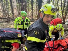 Barasso (Varese), con la “mountain bike” contro un albero: 57enne ferito