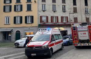 Como: rogo in abitazione, cause accidentali, due persone ricoverate