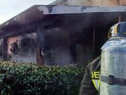 Guanzate (Como): a fuoco portico e mansarda di una villa, gravi i danni