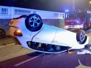 Bregnano (Como): auto si ribalta in piena notte, soccorsa una 35enne