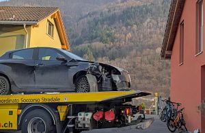 Centovalli frazione Intragna, grave incidente: soccorsi in azione