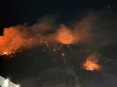 Brusio, bonifica dopo il rogo. Ripristinata la rotaia tra Poschiavo e Tirano