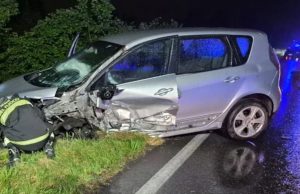 Carimate (Como): scontro sulla “Novedratese”, due persone ferite