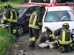Cassano Magnago (Varese): violenta collisione, due persone in ospedale