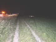 Jammernder Junglenker am Handy: Durch Wildschutzzaun in Wiese gedonnert