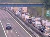 Castronno (Varese): collisione sulla A8, veicolo ruote all’aria, due feriti