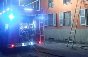 Germignaga (Varese): altro incendio alla ex-“Stehli”, ingenti i danni