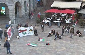 Lugano, sfilano “pro-Pal” e “pro-Iran”. Poi il “sit-in” (magro) in centro