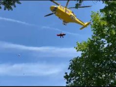 Omegna (Vco): ciclista precipita nella scarpata, ricovero in codice rosso