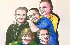 “Scarp da tènnis” in concerto, musica “vintage” tra fumetto e dialetto