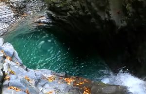Claino con Osteno (Como): canyonisti in difficoltà, salvataggio riuscito