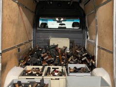 Fast eine Tonne Waffen im Schredder: Polizei Basel-Landschaft zieht Bilanz
