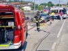 Appiano Gentile (Como): collisione moto-auto, due persone ferite