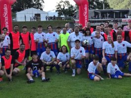 Calcio benefico, Selezione granconsiliare soccombe alla “BancaStato”