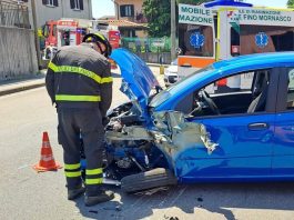 Cassina Rizzardi (Como), camion contro auto: un uomo in ospedale