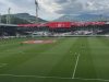 A margine / Lugano stadio, in…felicità è un bicchiere di vino con un panino