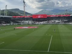 A margine / Lugano stadio, in…felicità è un bicchiere di vino con un panino
