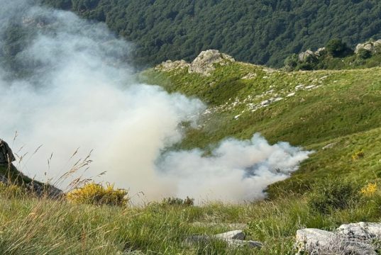 Locarnese, roghi dal Trosa all’Alpe di Bietri: situazione sotto controllo