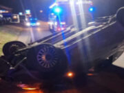 Brebbia (Varese): auto si ribalta nella notte, 22enne ferita ma non grave