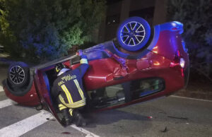 Faloppio (Como): scontro tra auto sulla Lomazzo-Bizzarone, due feriti