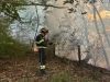 Leggiuno (Varese): rogo sopra la frazione Arolo, in azione i Vigili del fuoco