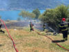 Pianello del Lario (Como), devastata dalle fiamme una piantagione di lavanda