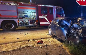 Tradate (Varese): scontro auto-moto in piena notte, due persone ferite
