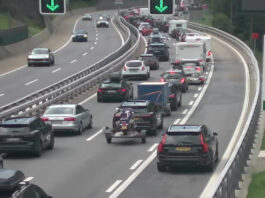 A2, colonna continua: al San Gottardo è in lieve vantaggio il Nord